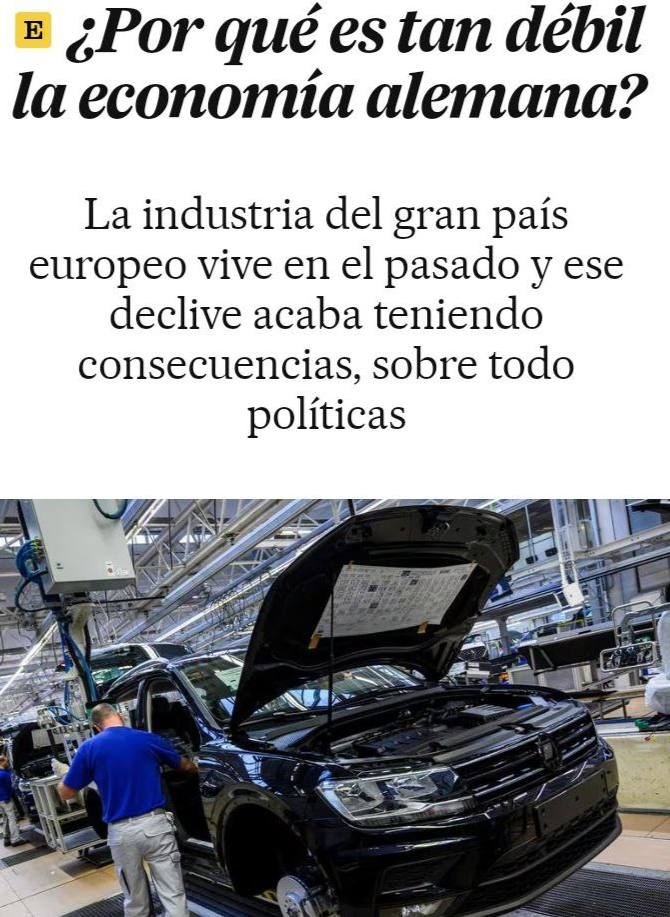 Германия иқтисоди «жар ёқасида»,- El Pais