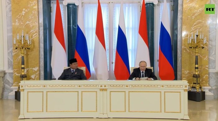 Rossiya va Indoneziya strategik hamkorlik deklarasiyasini qabul qildi 
