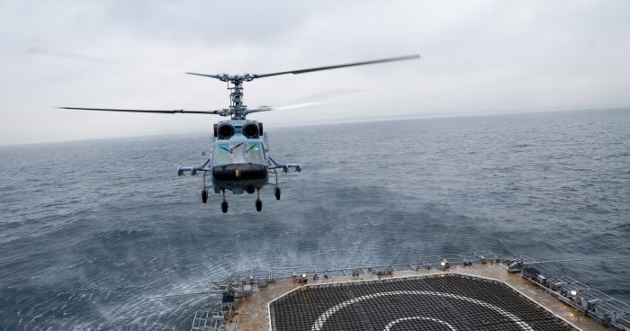 Estoniyada vertolyot Boltiq dengiziga quladi