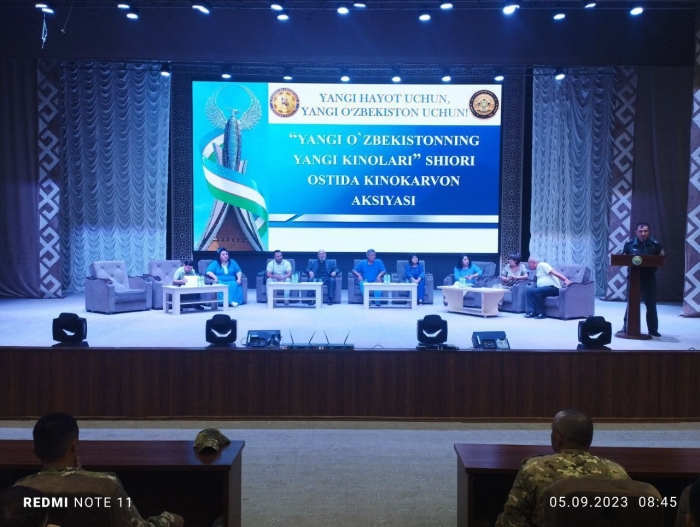 Кинокарвон Қорақалпоғистонда давом этмоқда Кинокарвон Қорақалпоғистонда давом этмоқда