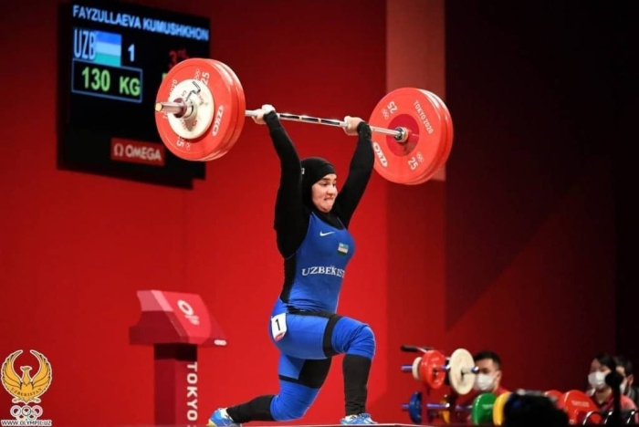 Kumushxon Fayzullayeva “Tokio–2020” Olimpiadasini oltinchi o‘rinda yakunladi