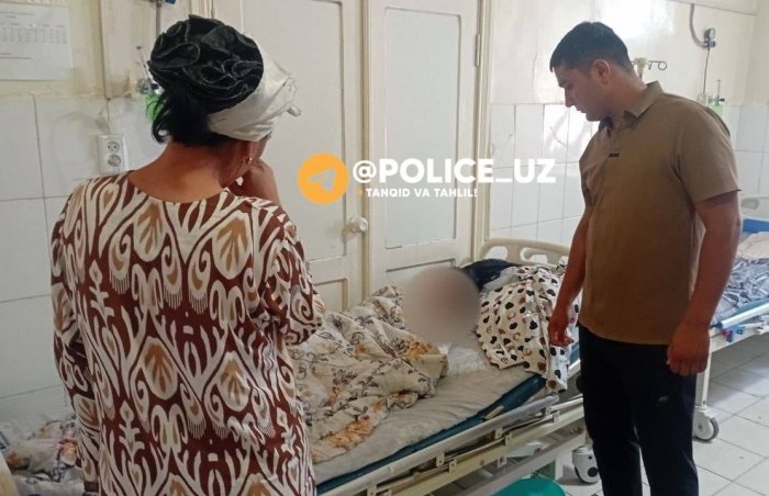 Риштон туманида Қўриқлаш бўлими ходими чўкаётган аёлнинг ҳаётини сақлаб қолди