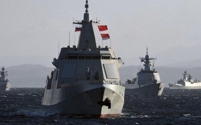 Япон денгизида Россия ва Хитой ҳарбий-денгиз кучларининг машғулотлари давом этмоқда