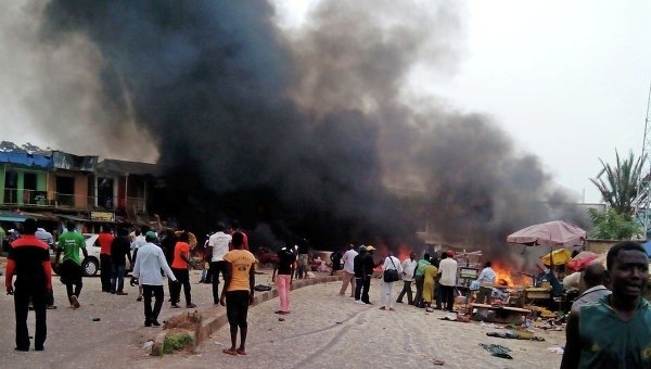 AFP: Нигерияда худкуш террорчилар томонидан уюштирилган портлашлар оқибатида камида 18 киши ҳалок бўлди