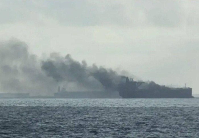 Қора денгизда Россия “соя флоти” нефт танкерига дрон ҳужуми уюштирилди