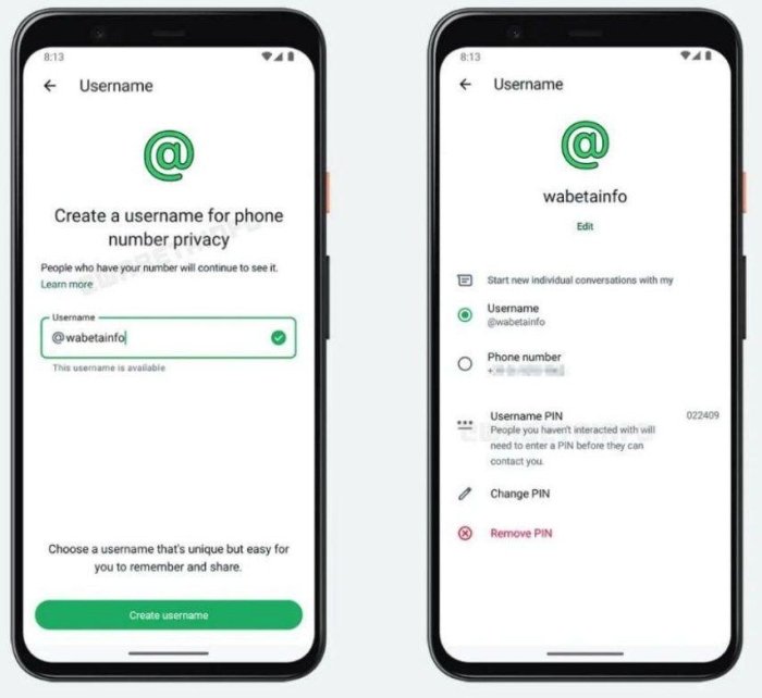 WhatsApp’да телефон рақами ўрнига (username) билан мулоқот қилиш имкони пайдо бўлади WhatsApp’да телефон рақами ўрнига (username) билан мулоқот қилиш имкони пайдо бўлади