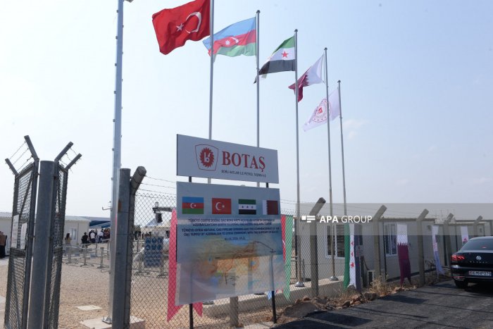 Озарбайжон Сурияга газ етказиб беришни бошлади