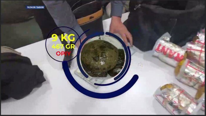 Tojikistondan kontrabanda qilingan narkotik moddalar to‘xtatib qolindi