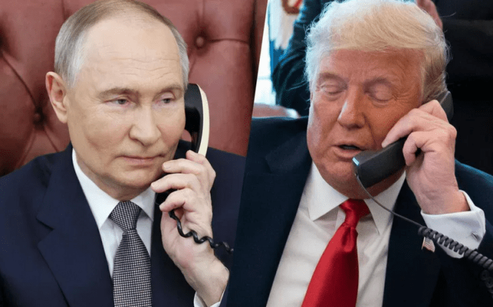Putin va Tramp telefon orqali suhbatlashdi