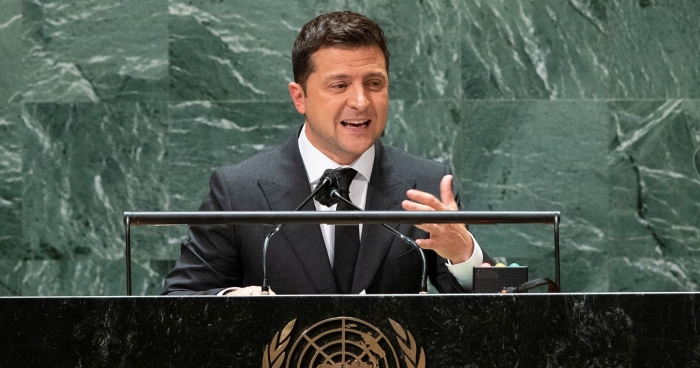 Зеленскийнинг БМТдаги нутқи Украина учун инқирозга айланиши билан таҳдид қилмоқда Зеленскийнинг БМТдаги нутқи Украина учун инқирозга айланиши билан таҳдид қилмоқда