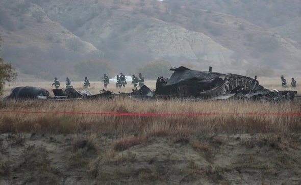 Ozarbayjon chegarasida qulagan Turkiya samolyoti urib tushirilgan bo‘lishi mumkin