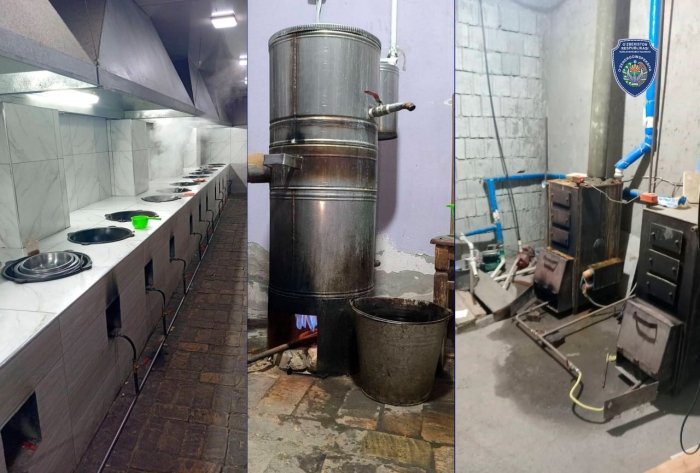 Andijon viloyatida 1,8 mlrd so‘mlik tabiiy gazdan noqonuniy foydalangan chayxona fosh etildi