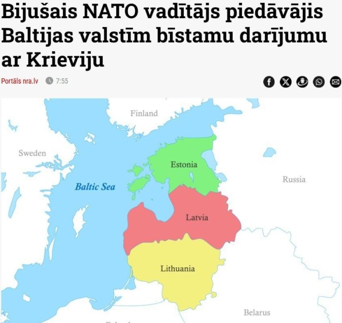 NATO bosh kotibi 2021 yilda Rossiya bilan bufer zona yaratish g‘oyasini ko‘rib chiqishga rozilik bergan edi