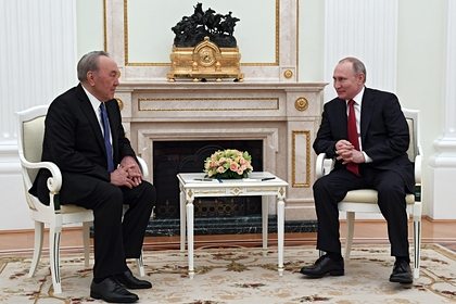 Putin Nazarboyevni 80 yoshi bilan tabrikladi