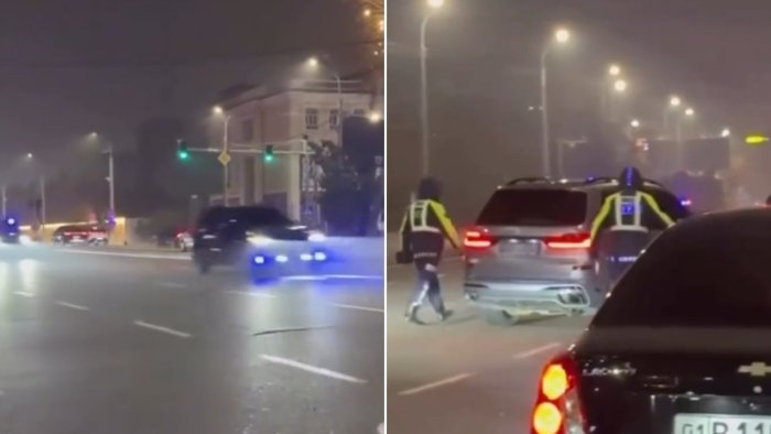 “BMW” билан шаҳар айланган вояга етмаган шахслар қўлга олинди