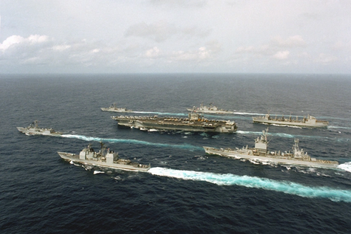 Eronga yo‘l olgan AQShning aviatashuvchisi boshchiligidagi hujumkor guruh Hind okeaniga kirdi