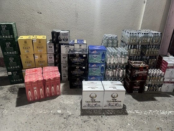 Қалбаки алкоголь ва акциз маркасиз тамаки маҳсулотларини муомалага киритилишининг олди олинмоқда