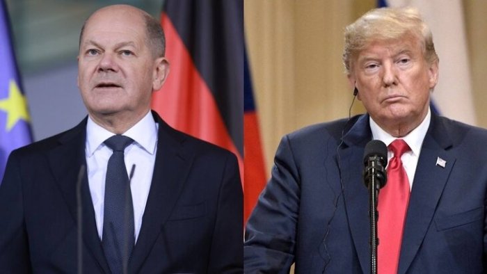 Шолц Трампни танқид қилди  