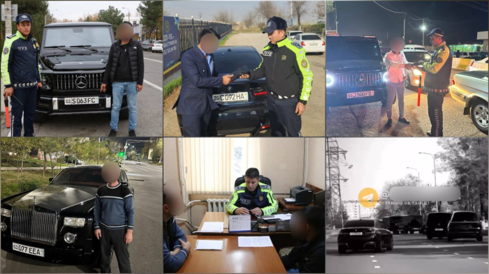 Инстаблогер Бобур Мансуровнинг тўйида гуруҳ бўлиб ҳаракат қилган ҳайдовчилар жазоланди Инстаблогер Бобур Мансуровнинг тўйида гуруҳ бўлиб ҳаракат қилган ҳайдовчилар жазоланди