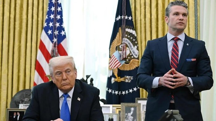 АҚШ мудофаа вазири Пит Ҳегсет Украина учун қурол етказиб беришни тўхтатди