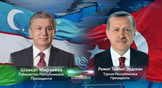 Shavkat Mirziyoyev Erdog‘an bilan koronavirus haqida suhbatlashdi