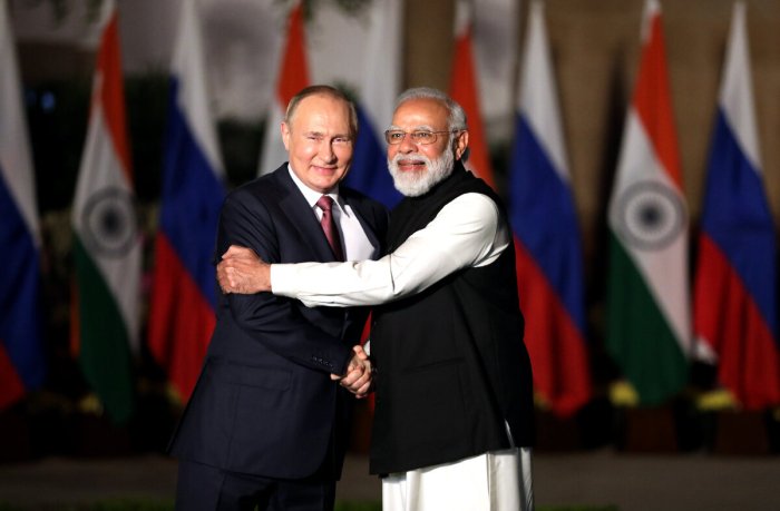 OAV: Putin shu hafta Modi bilan uchrashadi