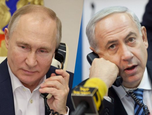 Netanyaxu Putinni tabrikladi