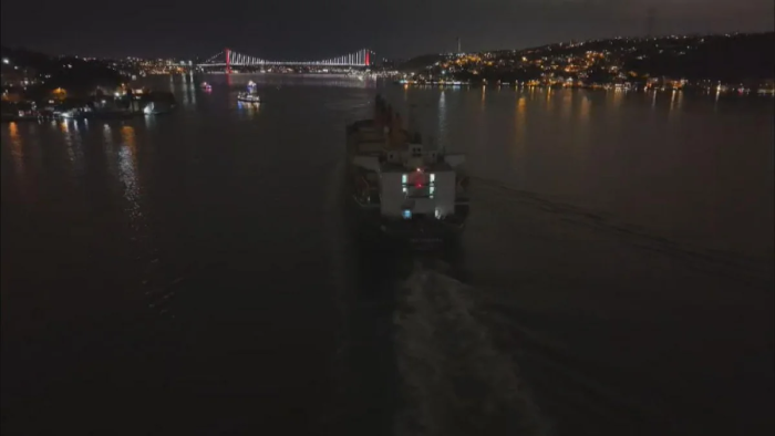 Bosfor bo‘g‘ozida kemalar harakati ikki yo‘nalishda ham to‘xtatildi