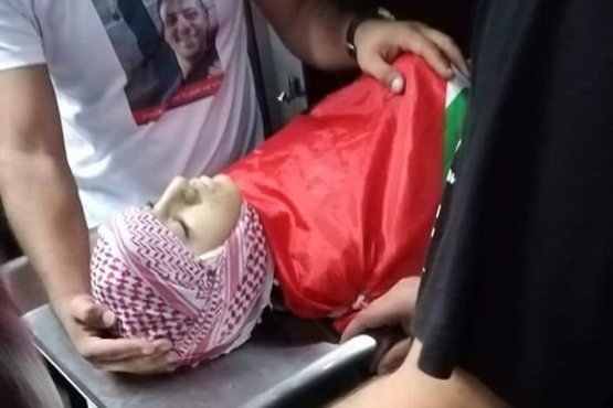 Байту Лаҳмда фаластинлик бола шаҳид бўлди Байту Лаҳмда фаластинлик бола шаҳид бўлди