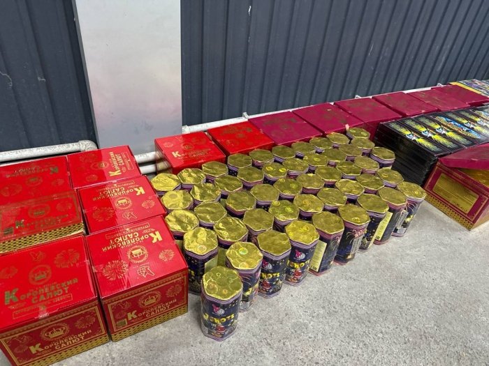 Toshkentda 160 ming donadan ziyod pirotexnika vositalarining yashirin aylanmasiga chek qo‘yildi