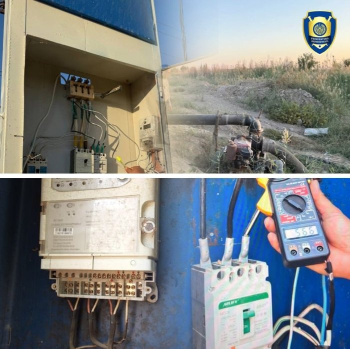 Олтиариқ ва Бағдод туманларида электр энергиясидан ноқонуний фойдаланиш ҳолатлари фош этилмоқда