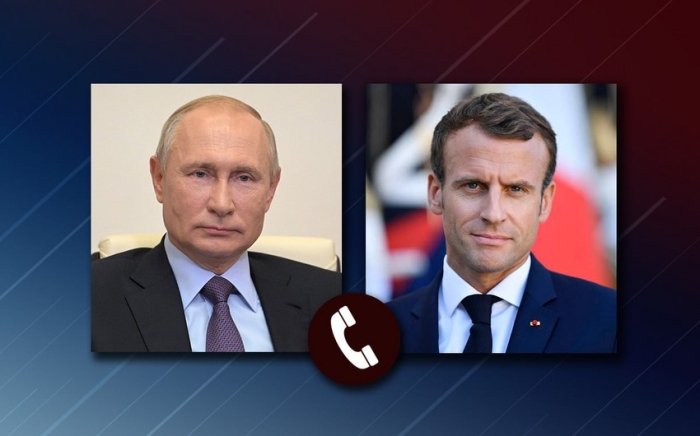 Putin Makron bilan deyarli uch yil ichida birinchi marta telefon orqali muloqot qildi