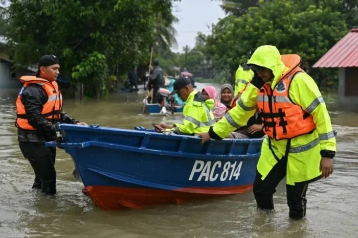 Malayziya va Tailandda yana kuchli yomg‘ir kutilyapti