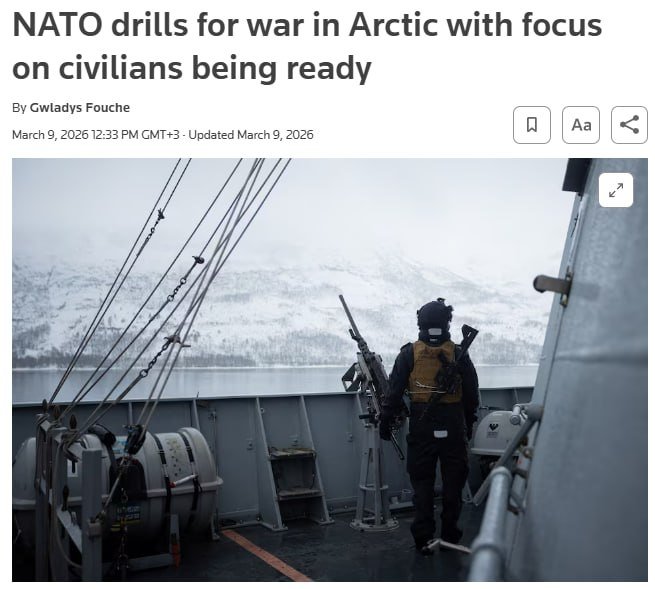 NATO Arktikada yirik harbiy mashqlar o‘tkazmoqda