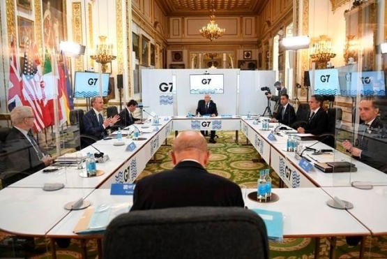 G7 ташқи ишлар вазирлари икки йил устида илк бор юзма-юз учрашишди