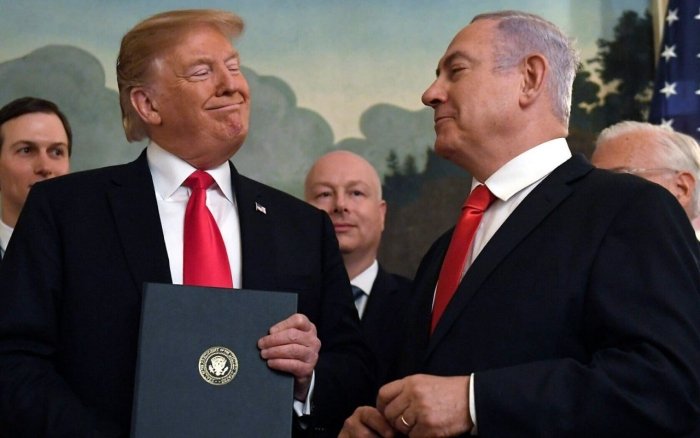  Tramp Netanyaxu bilan aloqalarni uzdi