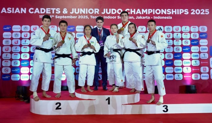 Дзюдочиларимиз Осиё чемпионатини ёндирди