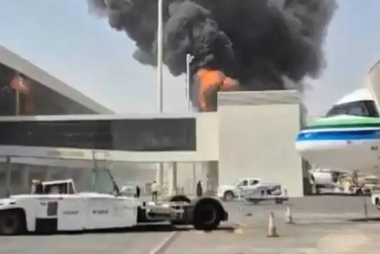 Ар-Риёд аэропортига яна снаряд келиб тушди
