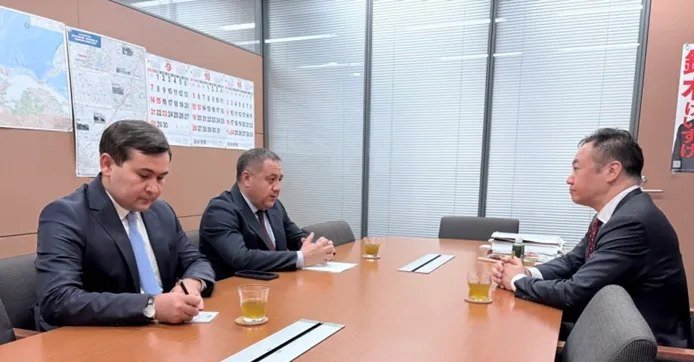 Ўзбекистон элчиси Япония адлия вазири билан учрашди
