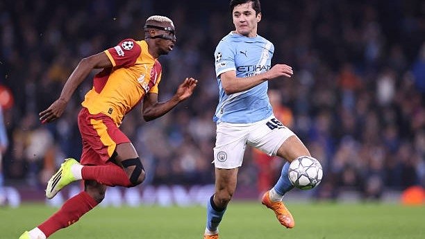 ECHL. Husanov to‘liq o‘ynagan o‘yinda "Manchester Siti" "Galatasaroy"ni yendi