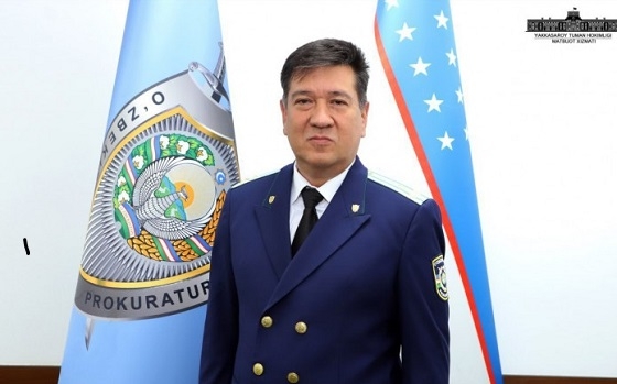 Bekzod Shamshiyev Yakkasaroy tumani prokurori etib tayinlandi Bekzod Shamshiyev Yakkasaroy tumani prokurori etib tayinlandi