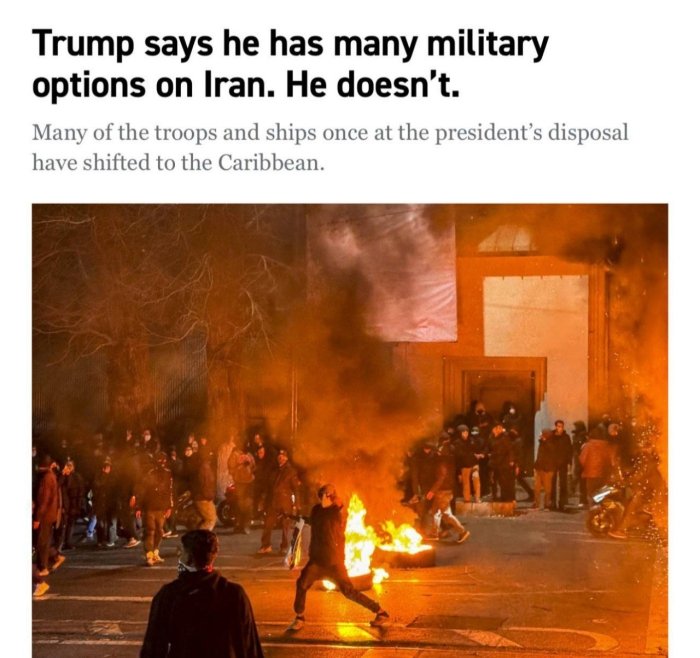 AQShning Eronga qarshi harbiy imkoniyatlari o‘tgan yozdagiga nisbatan ancha cheklangan 