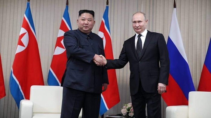 Putin Kim Chen Inni KXDR tashkil topgan kuni bilan tabrikladi