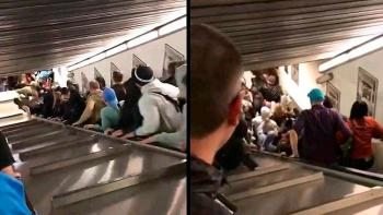 Rim metrosida eskalatorning qulashi oqibatida rossiyalik muxlislar jabrlandi