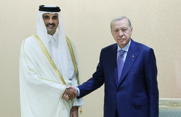 Prezident Erdog‘an Qatar Amiri bilan Yaqin Sharq inqirozini muhokama qildi