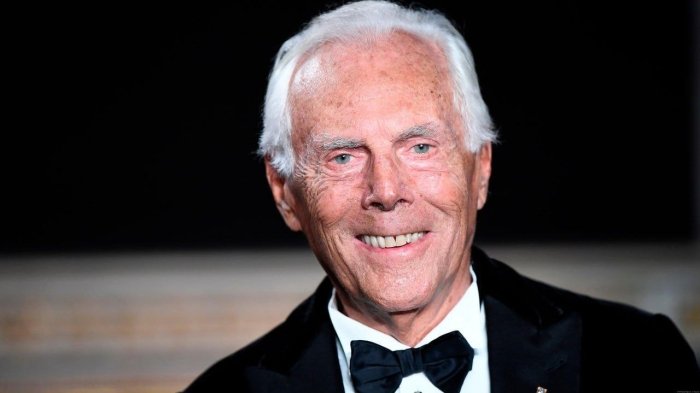  Италиялик моделер Жоржо Армани вафот этди — DW