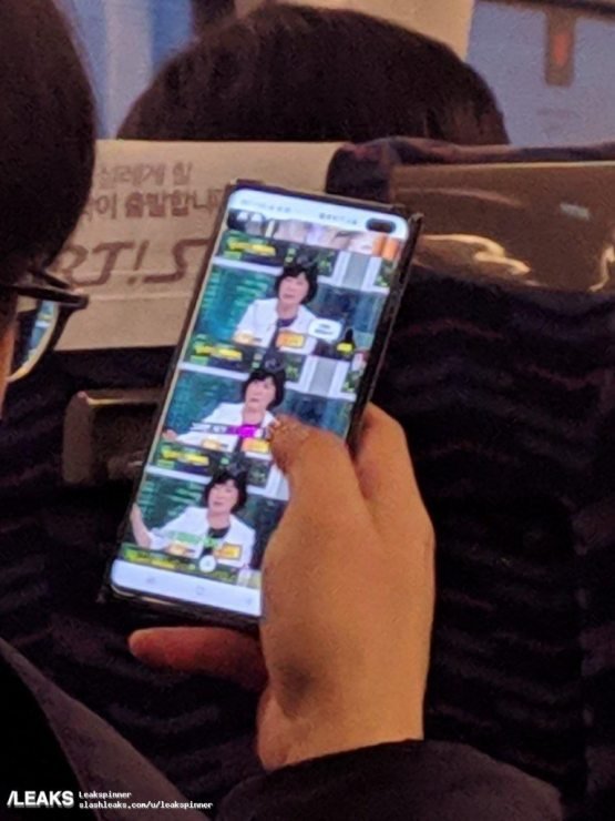 Samsung Galaxy S10+ning ilk "jonli" suratlari e’lon qilindi