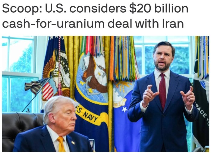 АҚШ Эрон билан 20 миллиард долларлик келишувни муҳокама қилмоқда — Axios