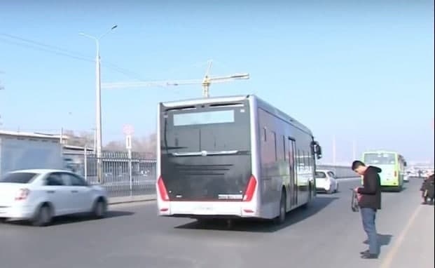Абу Сахий бозоридан Чилонзор метро бекатигача бепул қатнайдиган электробуслар ишга тушди