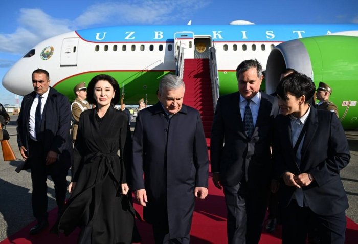 Мирзиёев рафиқаси билан Венгрияда! Будапештда олий даражадаги ташриф бошланди